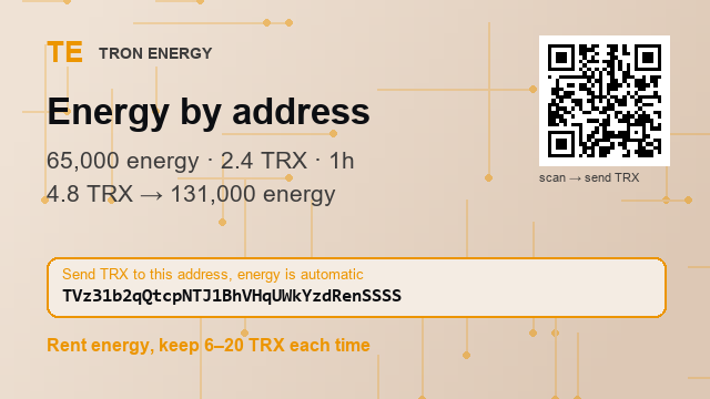 Alexnaderb5ub's tweet photo. ✦ Send TRX, energy lands in your wallet within a minute.

2.4 TRX → 65,000 energy
4.8 TRX → 131,000 energy
Works at 3am, same as noon

Address : TVz31b2qQtcpNTJ1BhVHqUWkYzdRenSSSS

No confirmation needed, fully automatic

#cryptowallet #cryptocash #TrustWallet https://t.co/zzj6DKm0Lq