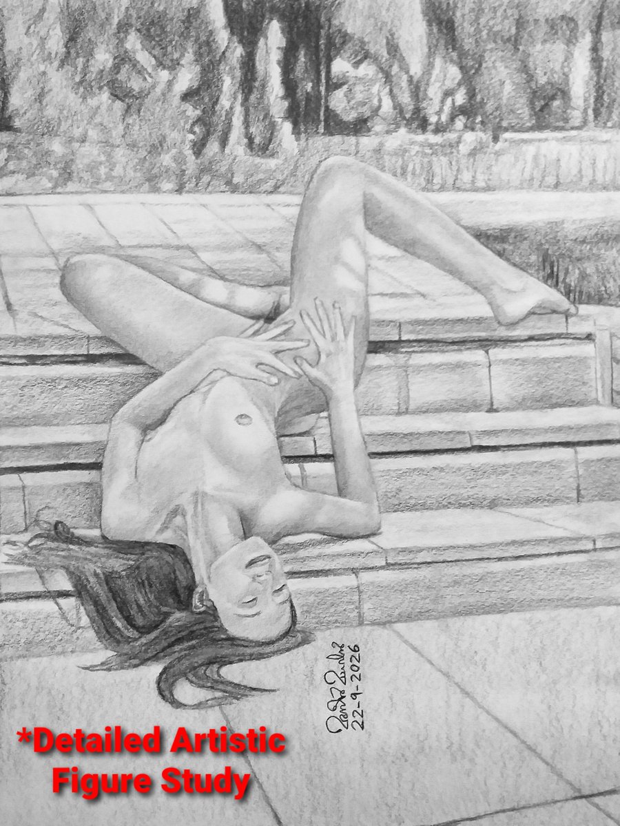 Restrictedwork's tweet photo. This artwork is part of my detailed figure study of 1000 Dynamic-Nu*de-Series exploring the human form
#figuresketch #artist #young #girl #beauty
DYNAMIC-NU*DE-SERIES : 68ย (๐ i do hope some millionaire or bilionaire or trillionaire to buyers) https://t.co/PmHyBswIB3