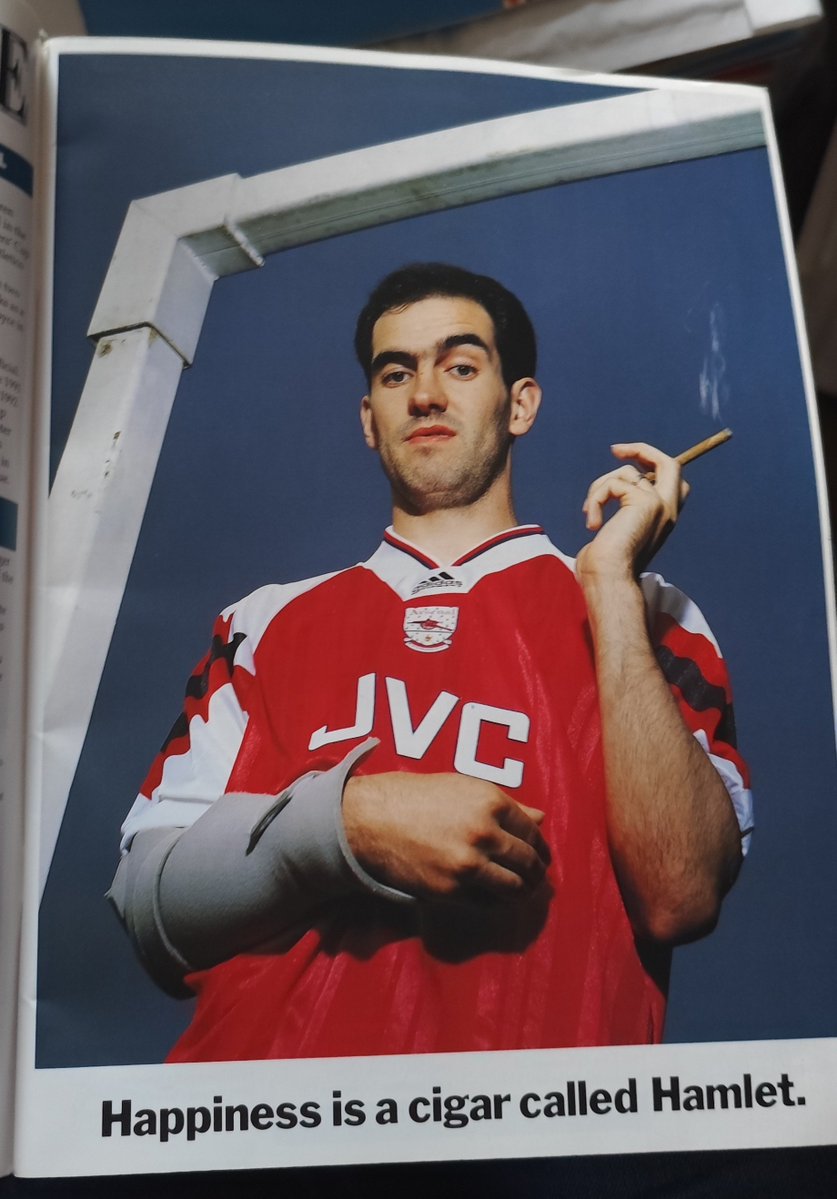 CaptStubble's tweet photo. Imagine this being in a cup final programme now lol https://t.co/jvmnQeryPK