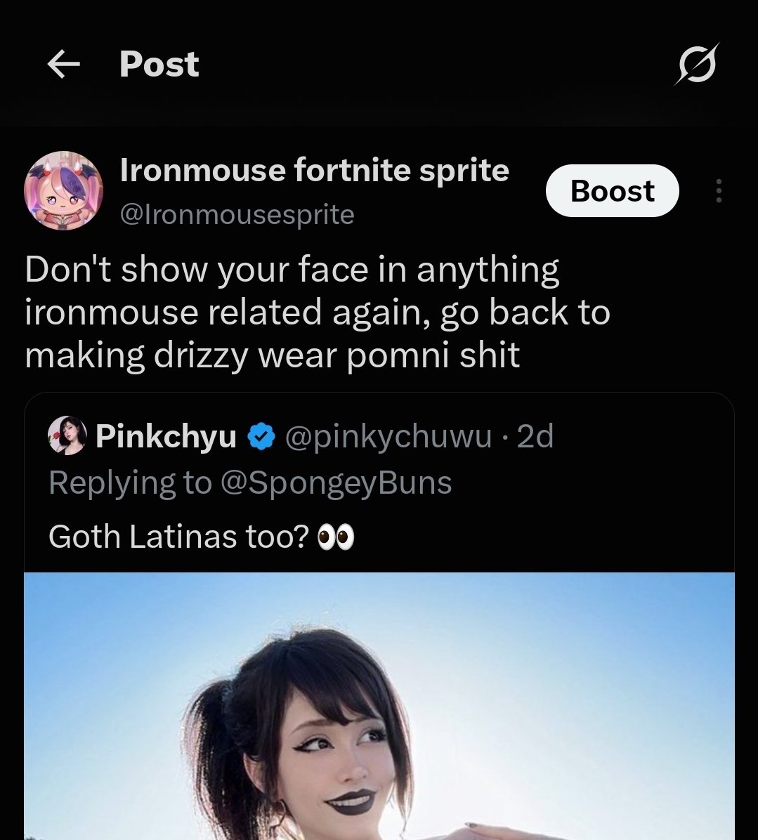 Ironmousesprite's tweet photo. @DaisyFrotting @GlitchCatrin @greaseballgame I think that Drake may have indirectly gotten me unshadowbanned since this post actually got over 100 likes https://t.co/MdxlXV1tmB