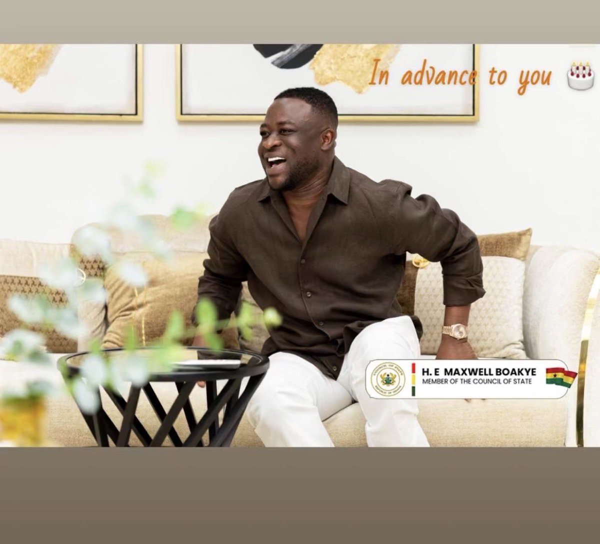 Medikalbyk's tweet photo. Happy birthday King H.E Maxwell Boakye (Palasco) 🎉🎉 https://t.co/HX0kEsLWcd