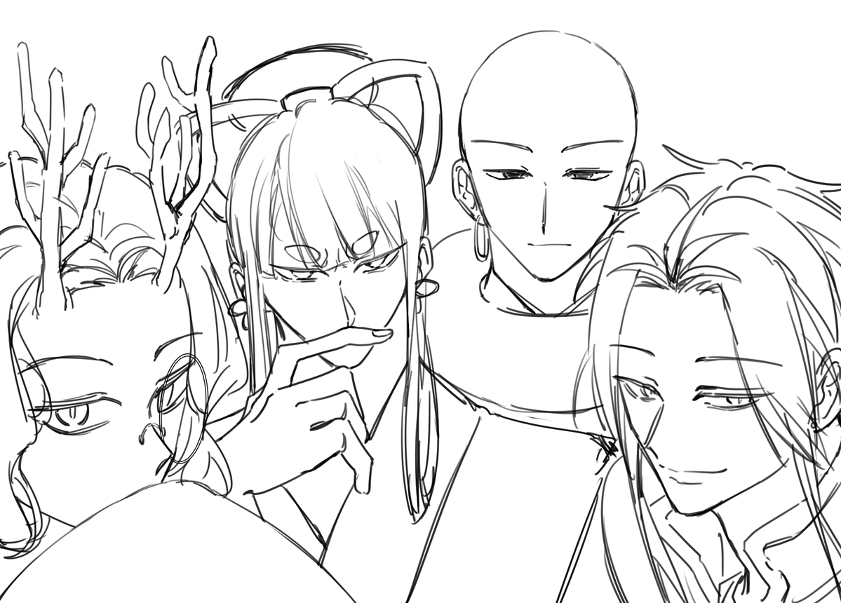 BuLanNdanmek's tweet photo. WIP 🐦‍🔥🐉🐢🐯 https://t.co/4CnmvwvJXU