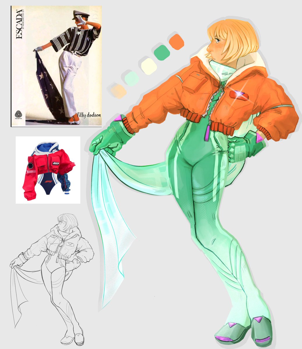 Appl1moor's tweet photo. Un personaje que hice para un curso que tomé. No tiene nombre pero acepto cualquier sugerencia ☝️ https://t.co/zqObr4s2na