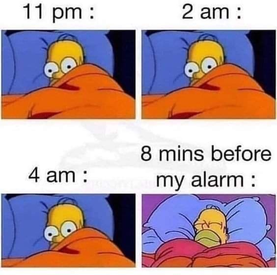 Selenelive2d's tweet photo. The way 8 mins before alarm is the best sleep of the night https://t.co/haE9odjr1d