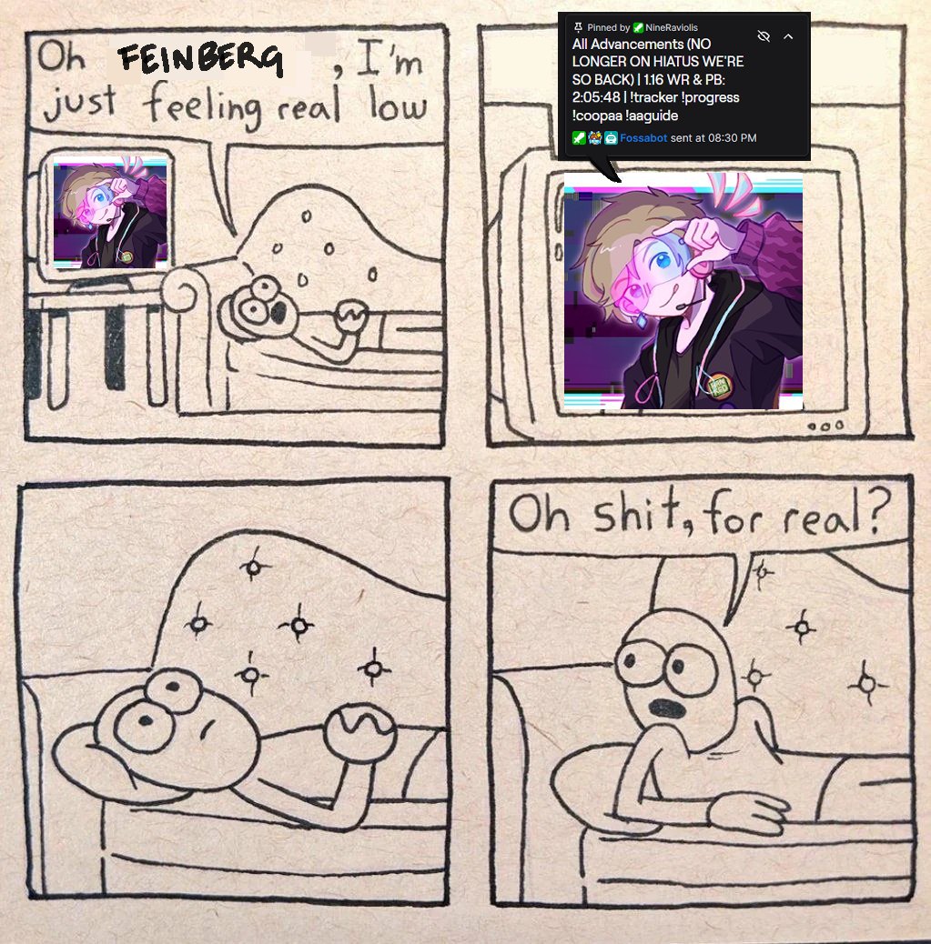 aura_moonlit's tweet photo. BANGGG welcome back feinberg aa streams https://t.co/gDmtYOwqaP