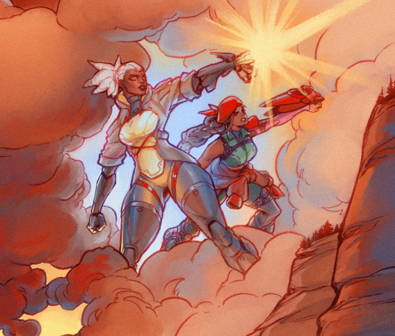 Dunlaf0's tweet photo. @JtNG23 I would love to see you do edits of someone like Sojourn from Overwatch! https://t.co/PiXAySL6cM