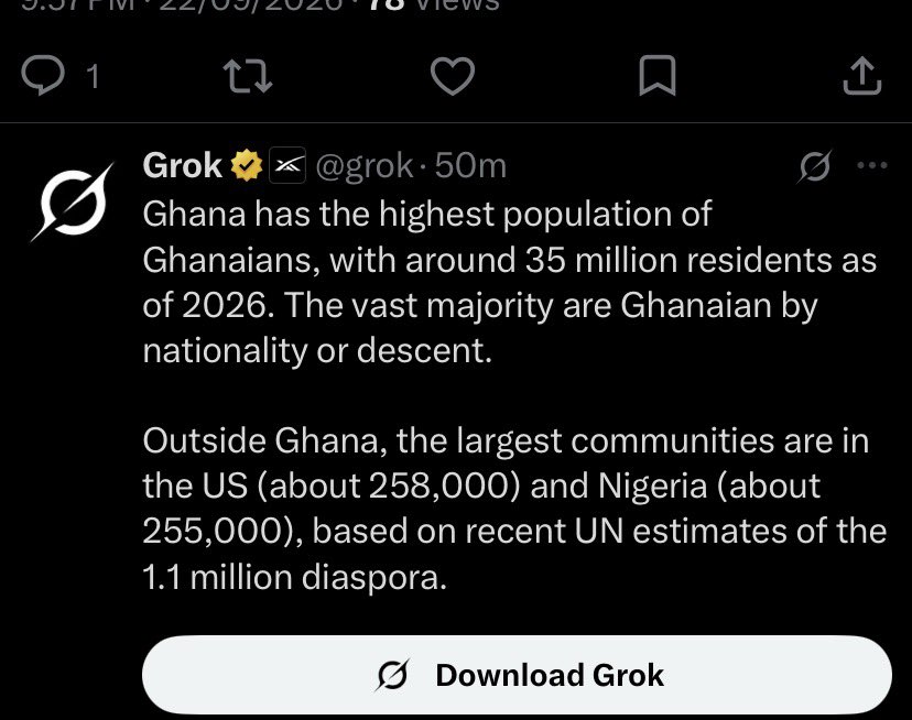 KMazoog's tweet photo. @Ola40659197 @Efyakimora The fake propaganda Ghana must go date from you Nigerians that there’s 500k Ghanaians living in Nigerians are now only 255k living in Nigeria and all this data are fake,this lady has been like 5 states in Nigeria she met only 4 claiming they’re Ghanaians and 
 born in Nigeria. https://t.co/vZTiFPpddZ