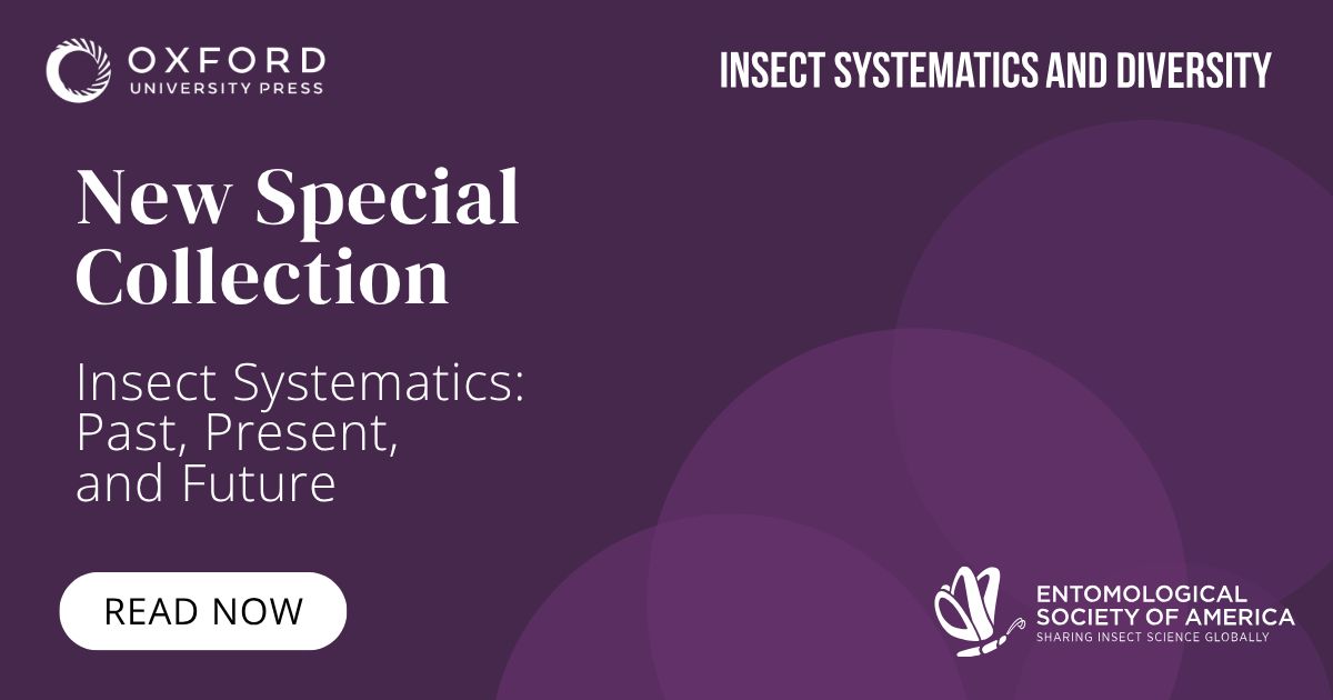 EntsocAmerica's tweet photo. Since Carl Linnaeus published Systema Naturae in 1735, taxonomists have classified over 1 million species. A new special collection in Insect Systematics and Diversity celebrates the past, present, and future of insect systematics: https://t.co/0pNw7VzYdJ @OUP_Academic https://t.co/QUKlsjnUje