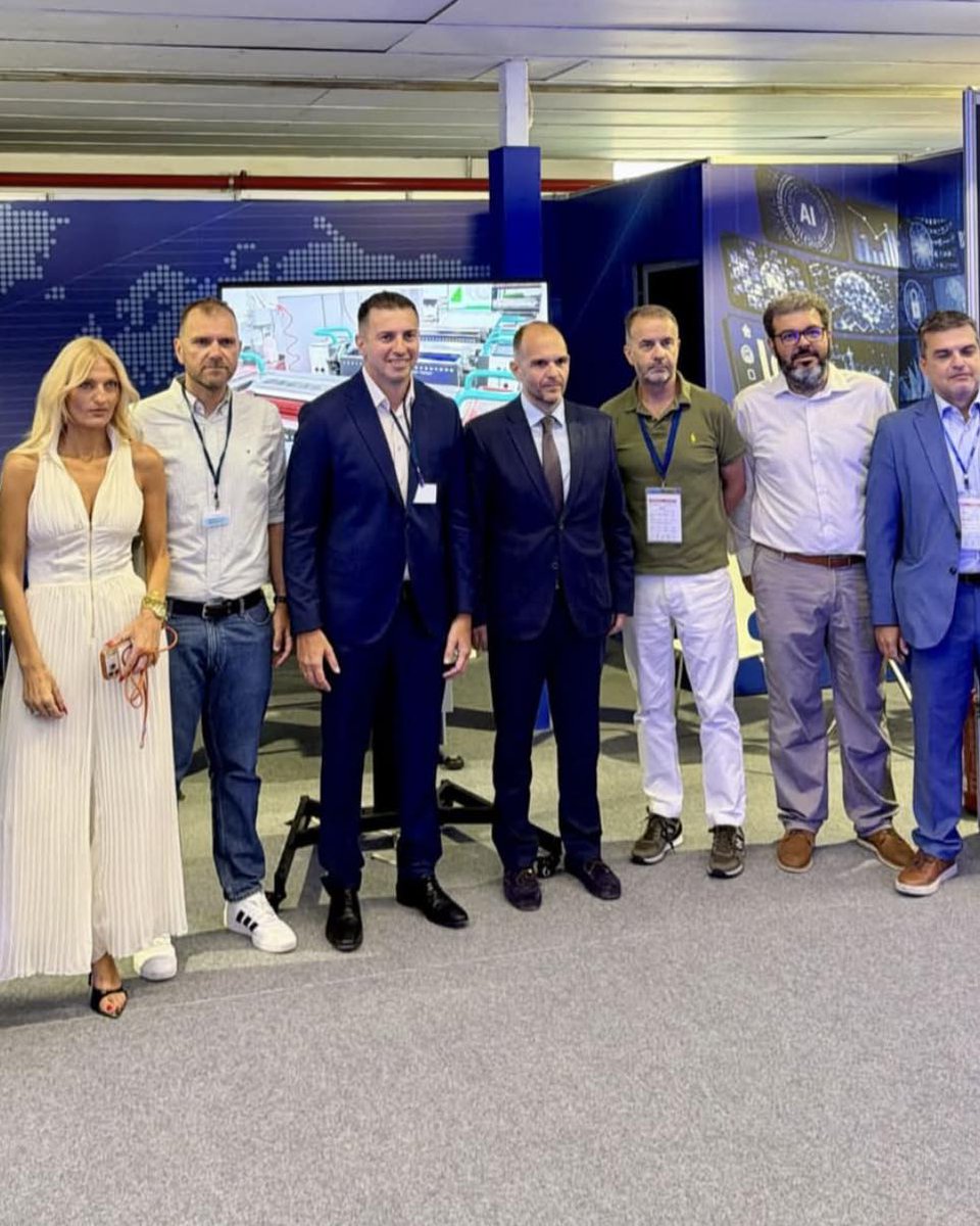 MosesPagliuca's tweet photo. An important discussion on the future and support of the regional press took place at the joint booth of SIPE and EETEP, attended by Secretary General for Communication and Information Dimitris Kirmikiroglou. The sector’s concerns over unequal https://t.co/FID1V0VB3M