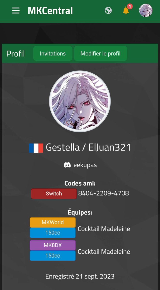 SegundonesTeam's tweet photo. 🚨Otra polémica de alting en ½ 🚨

Se ha encontrado una cuenta de MKCentral con el nombre de 'ElJuan321' jugando para Cocktail Madeleine en D9. Muy similar a 'ElJuan123', jugador de Segundones Team en D8. 😱
¿Podría esto suponer un baneo para ElJuan? 🤔 https://t.co/ajCFOWGfmc