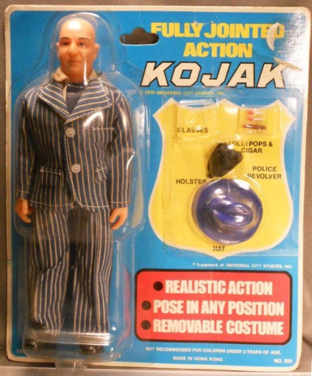 Super70sSports's tweet photo. Before our society went soft, this is what you'd give your kid for Christmas: a cigar-smoking homicide detective who’d seen the worst fucking horrors the city streets have to offer. https://t.co/DEmtr2ozr4