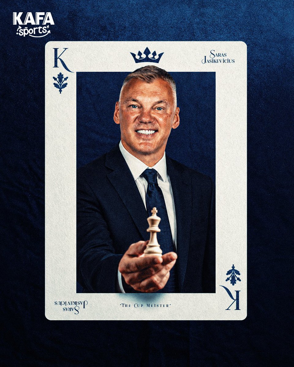 sportskafa's tweet photo. 👑 Saras Jasikevicius, winner karakter.

Dusan Alimpijevic'in Beşiktaş'ıyla karşılaştığı 6 finalin tamamını kazandı. https://t.co/7HSQBU9PUz