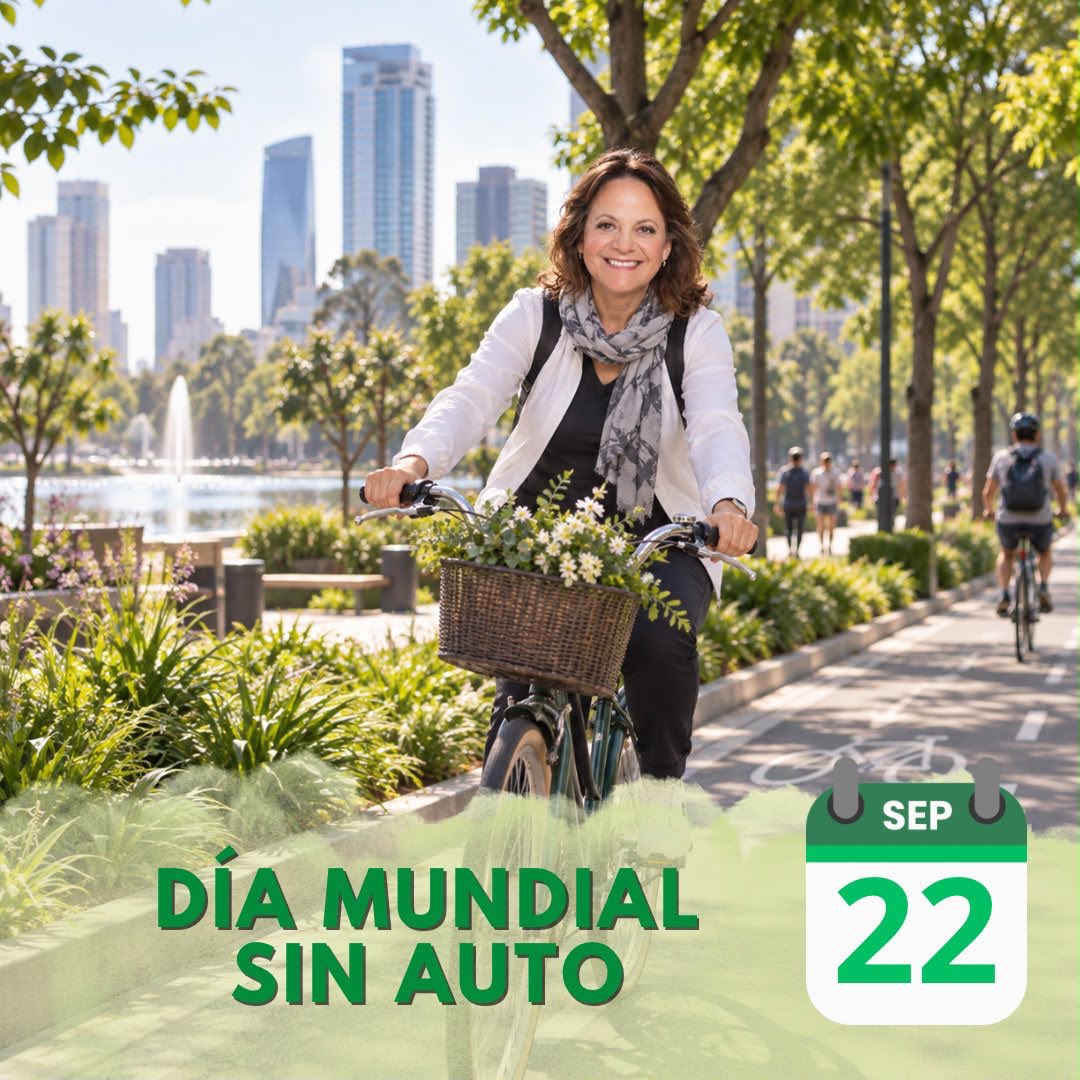 marthadelgado's tweet photo. Hoy podemos dejar el auto y elegir algo más grande: darle un respiro al planeta. 🌎💚 Caminar, pedalear o compartir el camino son pequeños cambios que hacen nuestras ciudades más humanas. Cada decisión deja huella. Hagamos que la nuestra valga la pena. 🚲🌿 #DíaMundialSinAuto https://t.co/cJVn5eILsp