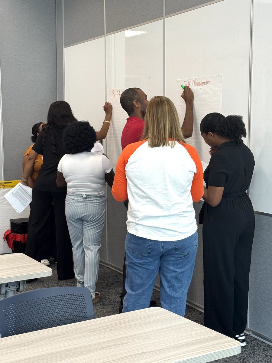 GCS_SEL_Office's tweet photo. We had our first Restorative Practices Training of the year! It is always amazing to engage staff in the importance of building community and strategies to foster health school climates. #RestorativePractices https://t.co/yc7BWH4N2e