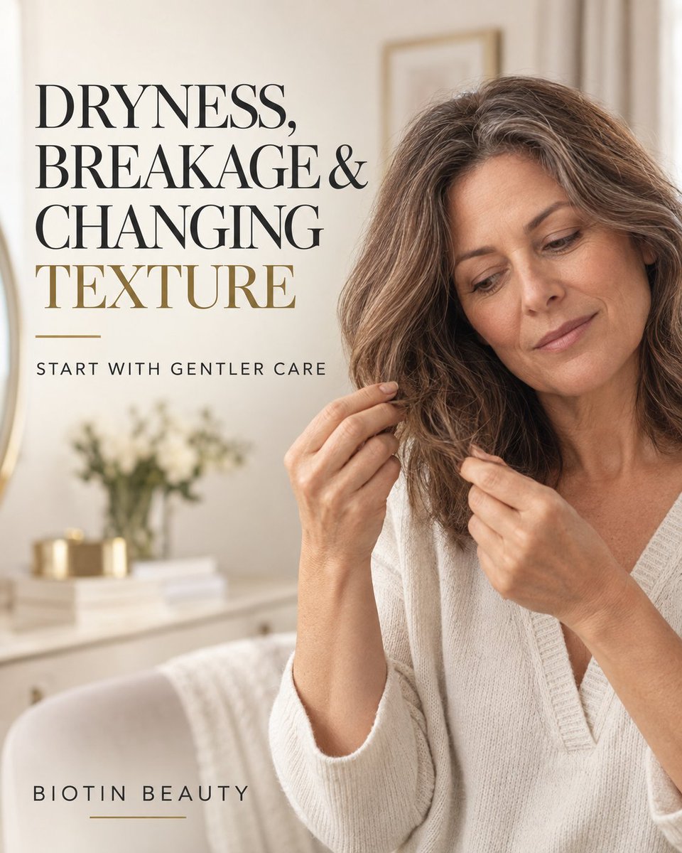 BiotinBeauty's tweet photo. Dryness, breakage or a change in texture?

Start with gentler care: cleanse the scalp, condition the lengths, detangle from the ends and reduce unnecessary heat and friction.

Explore the routine:

https://t.co/jEndjtdgxQ

#HairCare #BiotinBeauty https://t.co/9Y0JPg4Df2