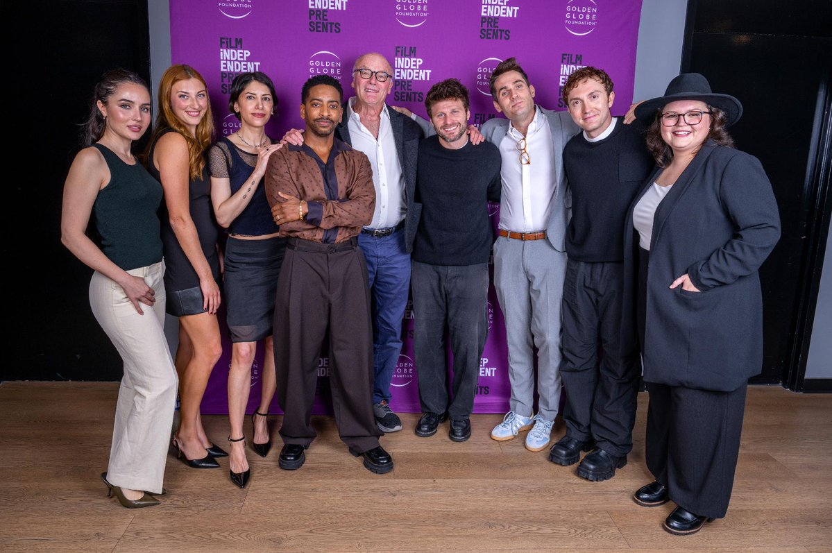 filmindependent's tweet photo. #FiPresents was thrilled to host a screener of ‘The Screener’ for its LA Premiere with series creator/director/writer Jim Cummings, actors Shereen Lani Younes, Shaun J. Brown, Nicolette Doke, Boni Mata, B.K. Canon, Jon Rudnitsly, Daryl Sabara and Creed Bratton, and moderator Francis Gallupi.
📸: Amanda Edwards/Getty Images ; Theater photos by Fenwick Rockwell