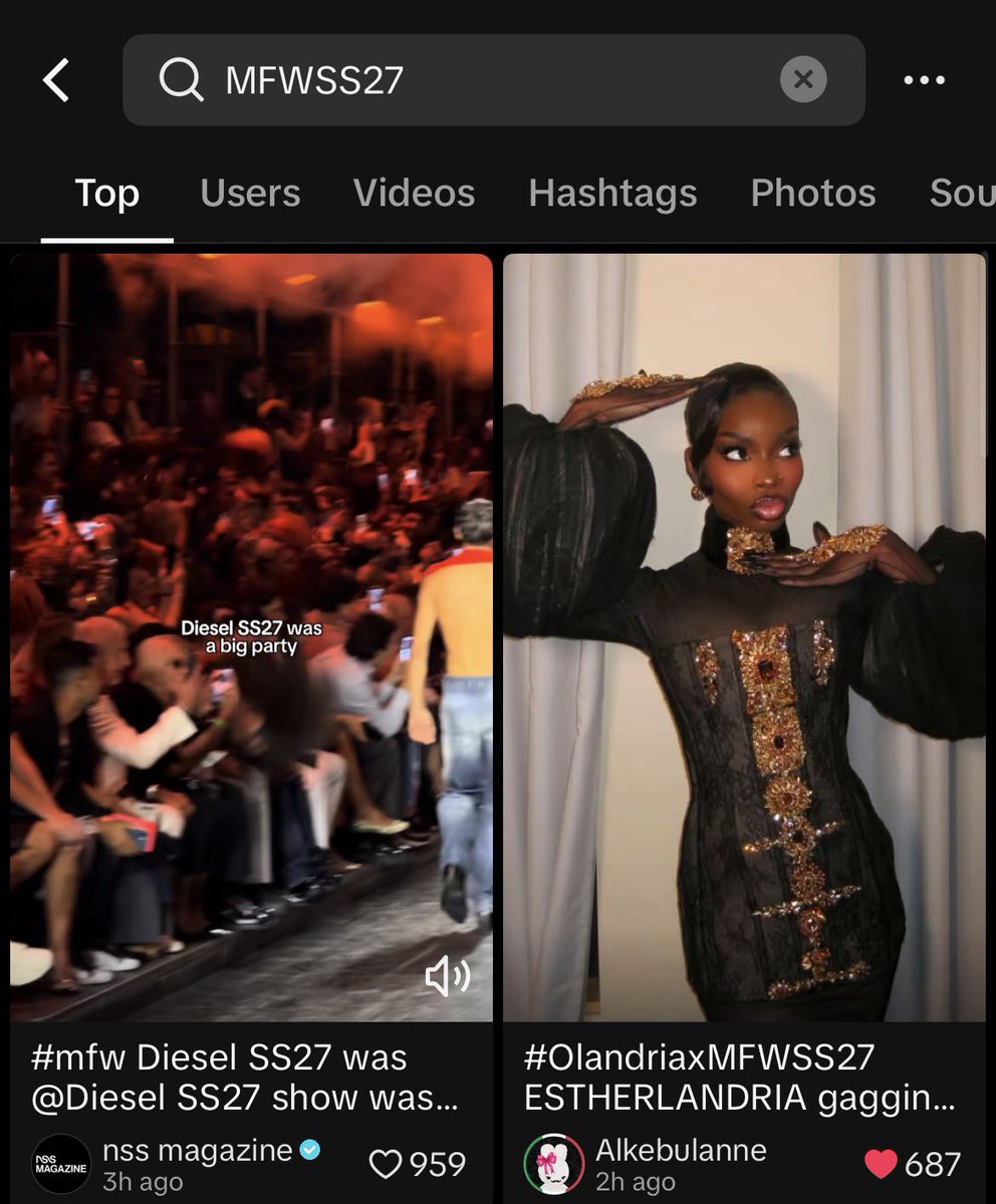 EisforEsther0's tweet photo. She hasn’t even popped out yet

OLANDRIA AT MFWSS27 #OlandriaxMFWSS27 #Olandria https://t.co/4Pb9bV9Bvo