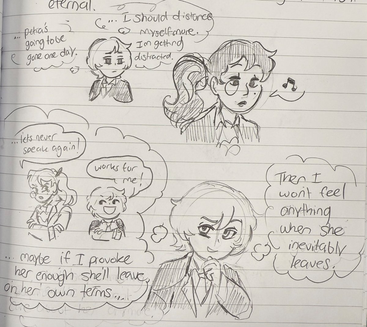 ASTER1ONN's tweet photo. Here’s the full page of the first one sine oomf asked for it whagever it’s kind of ooc (ft petra) https://t.co/D4BViBSLxk