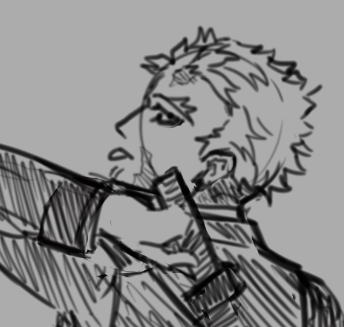 PlimboBlimbo's tweet photo. doodle from a warmup page just bc his face is annoying https://t.co/ZsQhLZbKMt
