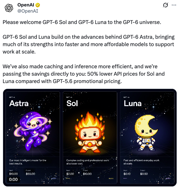 danizhu's tweet photo. Claude Opus 5.5 and GPT-6 Sol and Luna landed on the same day (and Grok 4.7 only came out yesterday). Choosing a daily driver just got harder. 🔥

Of course we want to test them all. And when one works better for a task, we should be able to switch. Models will keep leapfrogging each other, and people will keep moving between them.

But each time we switch, we’re not just swapping intelligence. We also want to carry over our project history, preferences, workflows, and everything our agents have learned. If every AI product keeps its own isolated memory, users either stay locked in or keep starting over.

That’s the problem we’re working on at EverMind. We believe memory needs to be durable and belong to users. It should become infrastructure outside any single model. We’re building EverOS, an open-source, local-first memory runtime that helps agents form, organize, consolidate, index, and retrieve memories across sessions.

The canonical memory lives in human-readable Markdown, so it remains inspectable and portable instead of being trapped inside one vendor’s product.

Models will keep changing. Your agent’s memory should not have to start over. 🧡