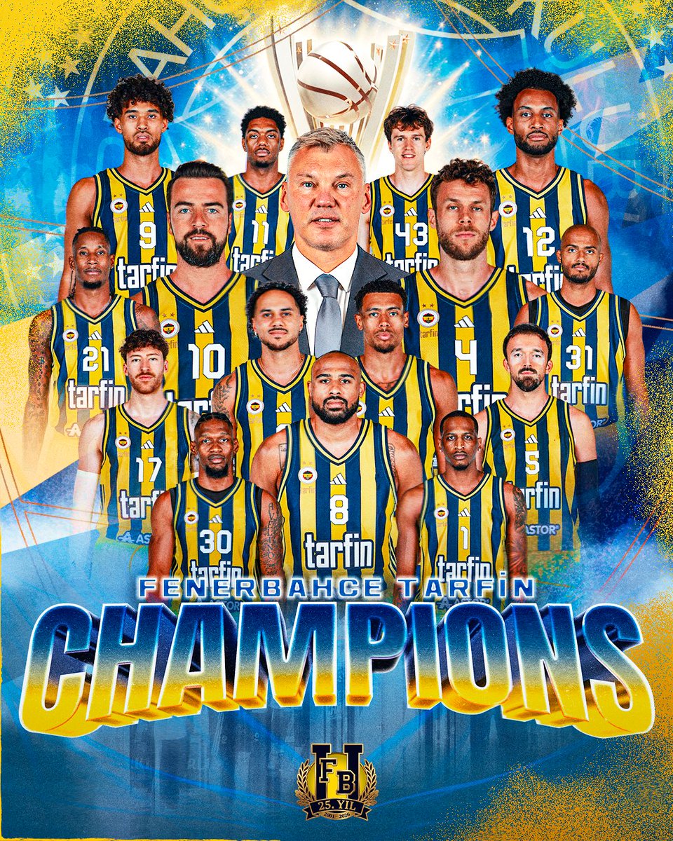 1907unifeb's tweet photo. 39. CUMHURBAŞKANLIĞI KUPASI ŞAMPİYONU FENERBAHÇE TARFİN! https://t.co/K8yVJW9nsx