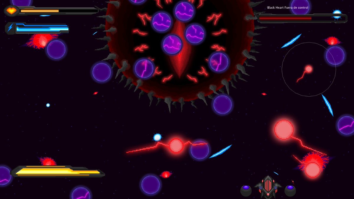 theHawkCris's tweet photo. One of the battles in my indie space shooter!

Game available in itchio:
 https://t.co/VhX6uynm66

#indieGames #StrikerSpaceFighters #indiedev #screenshot #bossbattle #gameplay https://t.co/ibT08bLZX8