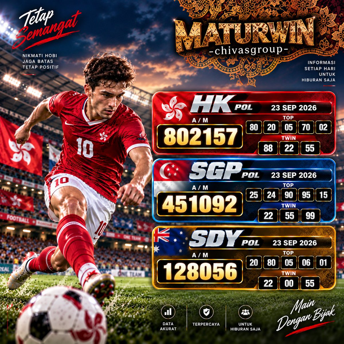 maturwin8's tweet photo. Maturwin komunitas platform khusus nya permainan pasaran pol 

#chivasgroup #maturwin https://t.co/25gk77hsIq