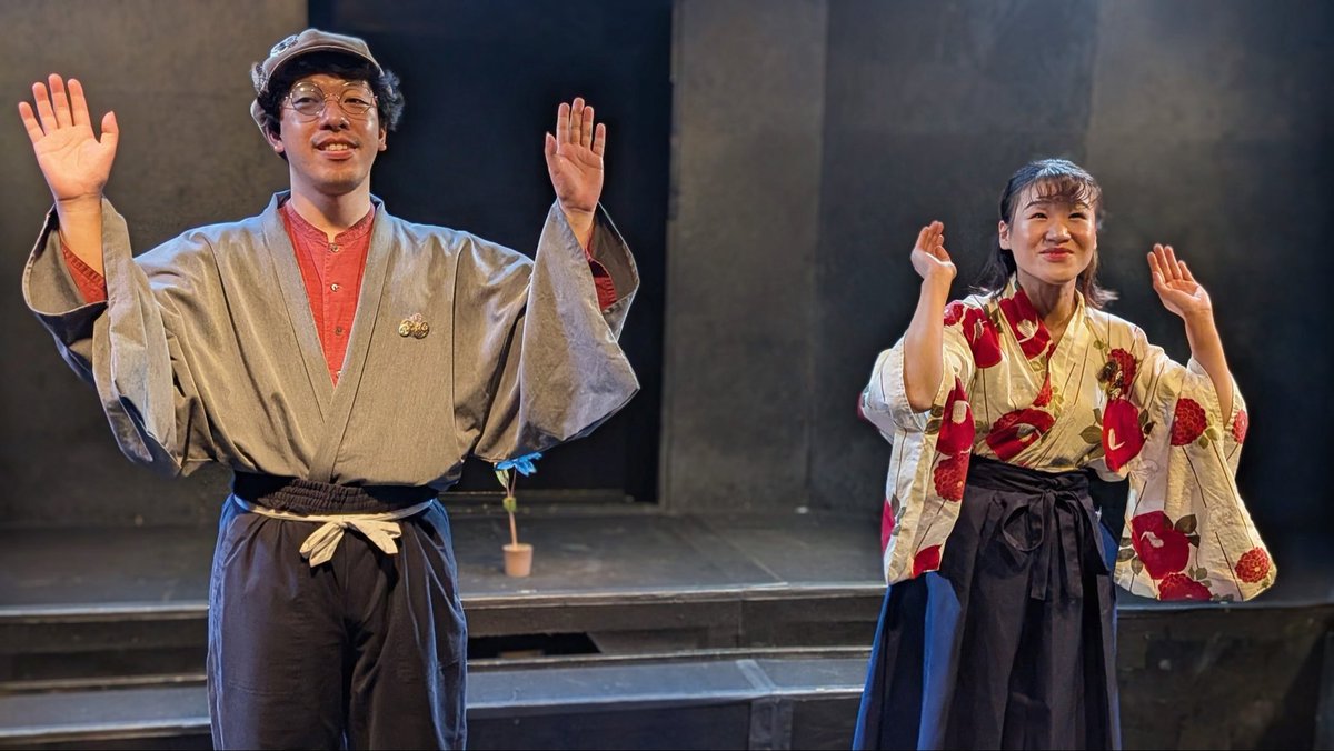tanatanaka's tweet photo. シアターOM二人芝居プロデュース『メビウス』（Dチーム）シアターOM https://t.co/8Lnf55r1yT