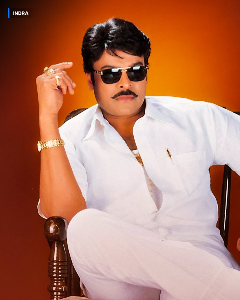 PrimeVideoIN's tweet photo. the reign of megastar chiranjeevi 👑♾️

#48GloriousYearsOfTheMegastarEra https://t.co/HXwwbMiJrf