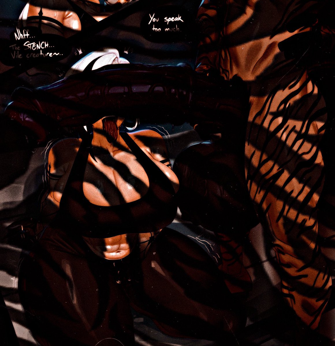StripedVoodoo's tweet photo. 🛖 

          Zebra TakeOver ⁉️ 

Zecora is FUCKING every BITCH she sees .

  Starting with the BIGGEST , STRONGEST .  Built Hoes .

    Going down from then on .

strongest to weakest .

    ALL will get ZEBRED till their stomachs are BLOATED with FOALS . 💢🙄 https://t.co/47vvAxijNK