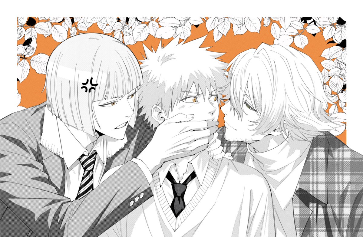 HolyColorfulPig's tweet photo. you three guys...😈

#BLEACH https://t.co/FkWpJtKGTu