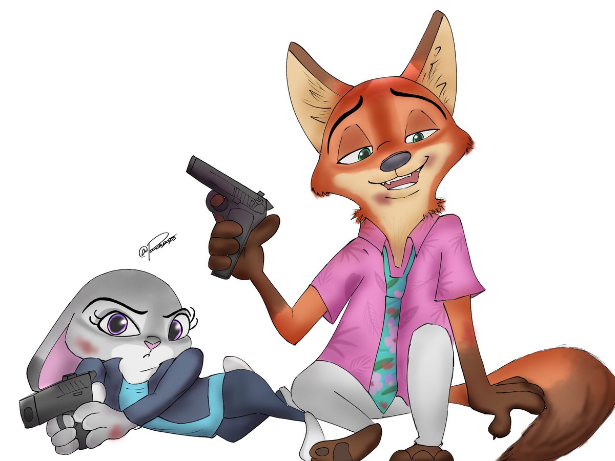 poncho_O7O5's tweet photo. Don't test us…💥

 #Zootopia  #wildehopps https://t.co/wapuU2K9do
