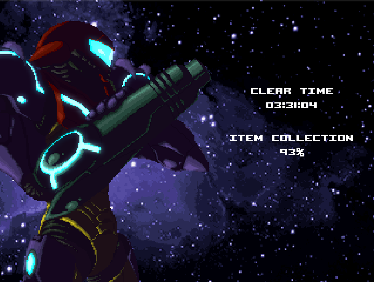 fujicake_'s tweet photo. hot take that isn't very hot, am2r is the superior remake https://t.co/kJ3JAhutl8