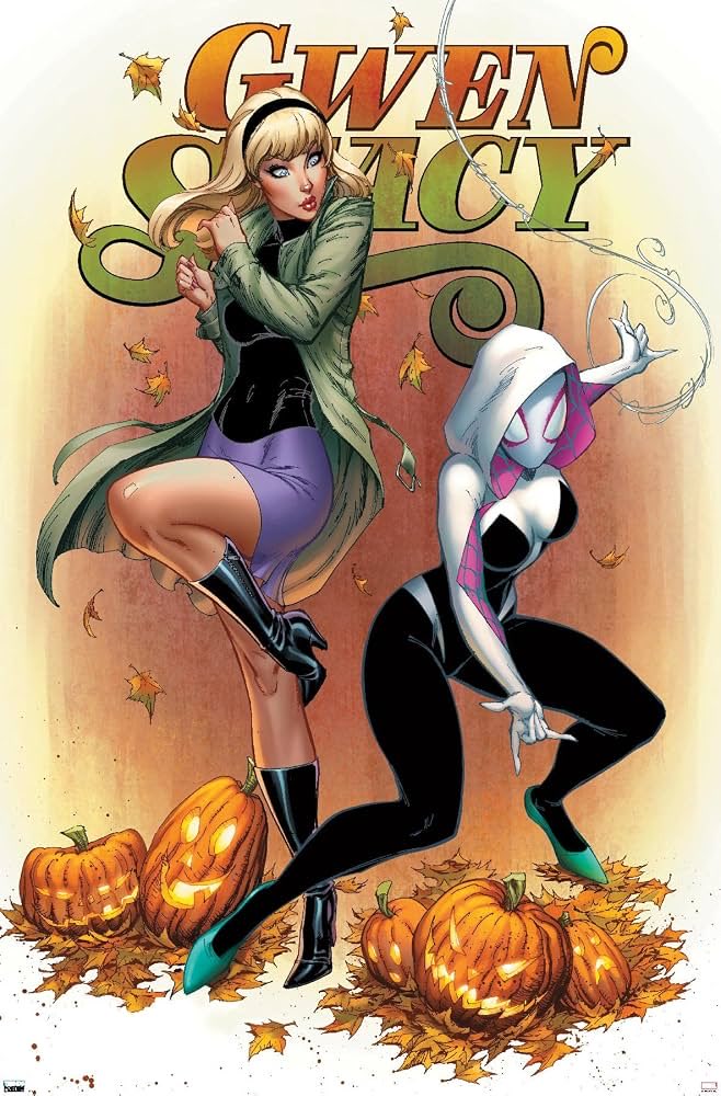 foop_sumin's tweet photo. I’ve never seen the animated movies or read the comics, but does she become Spider-Woman too?! That’s such an exciting development! https://t.co/PXBuT1Q0Z8