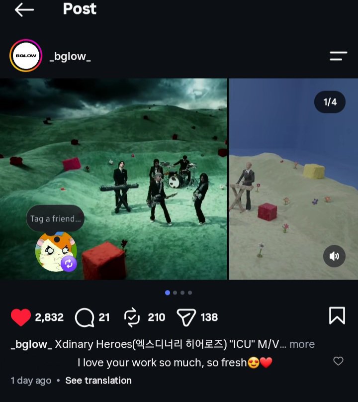 glitterskysell's tweet photo. Yg bikin gw smell something fishy adalah pas gw nemu studio yg bikin VFX studio yang garap mv ICU aja loh baru post editan ini kemaren. Diliat2 yg udh kerja ama mereka juga gamon sama ot6 ini, kira² ada apa dgn jypuki ya🤔 https://t.co/SLmYwLcIEK