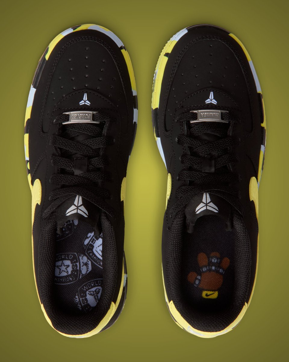 SoleRetriever's tweet photo. FIRST LOOK: Nike Kobe Air Force 1 Low 5 Rings 💍🐍

🗓️ Holiday 2026
📝 JF1823-001 (GS) https://t.co/izONLimbkv