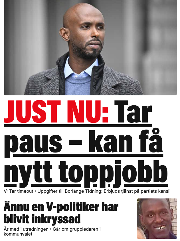 JensGanman's tweet photo. Det kommer att bli katastrof för alla vita sossar, centerpartister och VPK:are i nästa val. Nu när alla fattat hur lätt det är att kryssa in precis vem som helst i riksdagen, så länge de har rätt hudfärg och religion. Och klantillhörighet. Inget etablerat parti kommer att våga ha en somalier på sin valsedel 2030. Å andra sidan: om man INTE har det blir det (gasp!) "rasism". Så ... Lose lose. Vilket är rätt åt er. Era j-vla vettvillingar. https://t.co/GpfEnRln6K