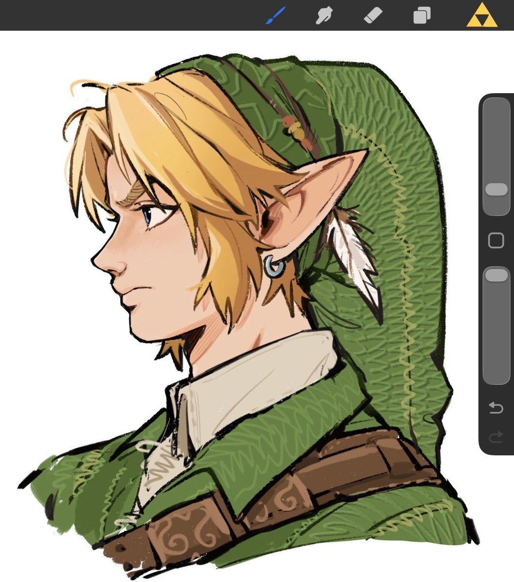 rougeist's tweet photo. Some Link practice 🌿

#zelda #oot #tloz https://t.co/i2MMw2jZJF