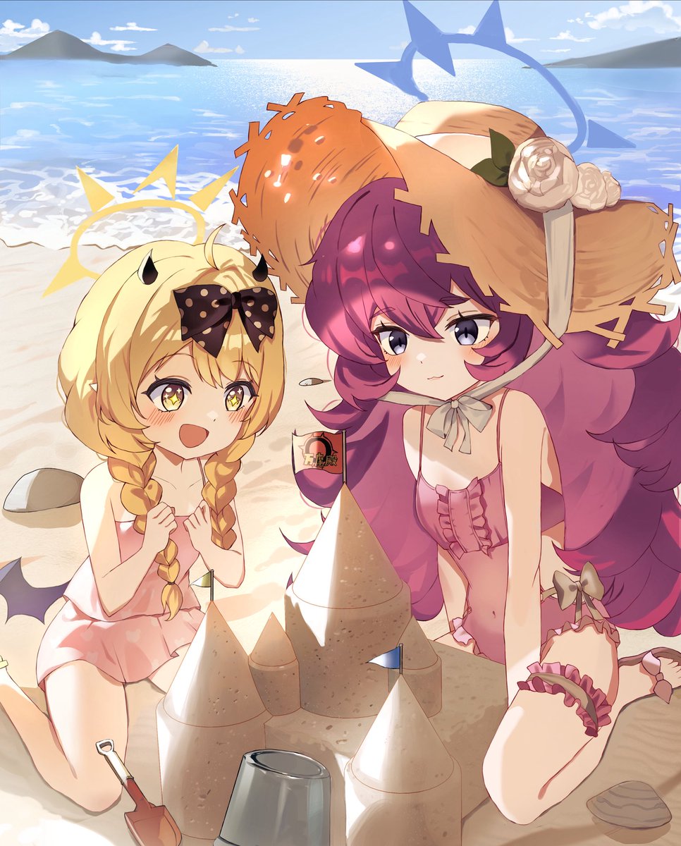 Happy_ruby_'s tweet photo. イブキとイロハ
#ブルアカ #BlueArchive https://t.co/JZojOdHbkX