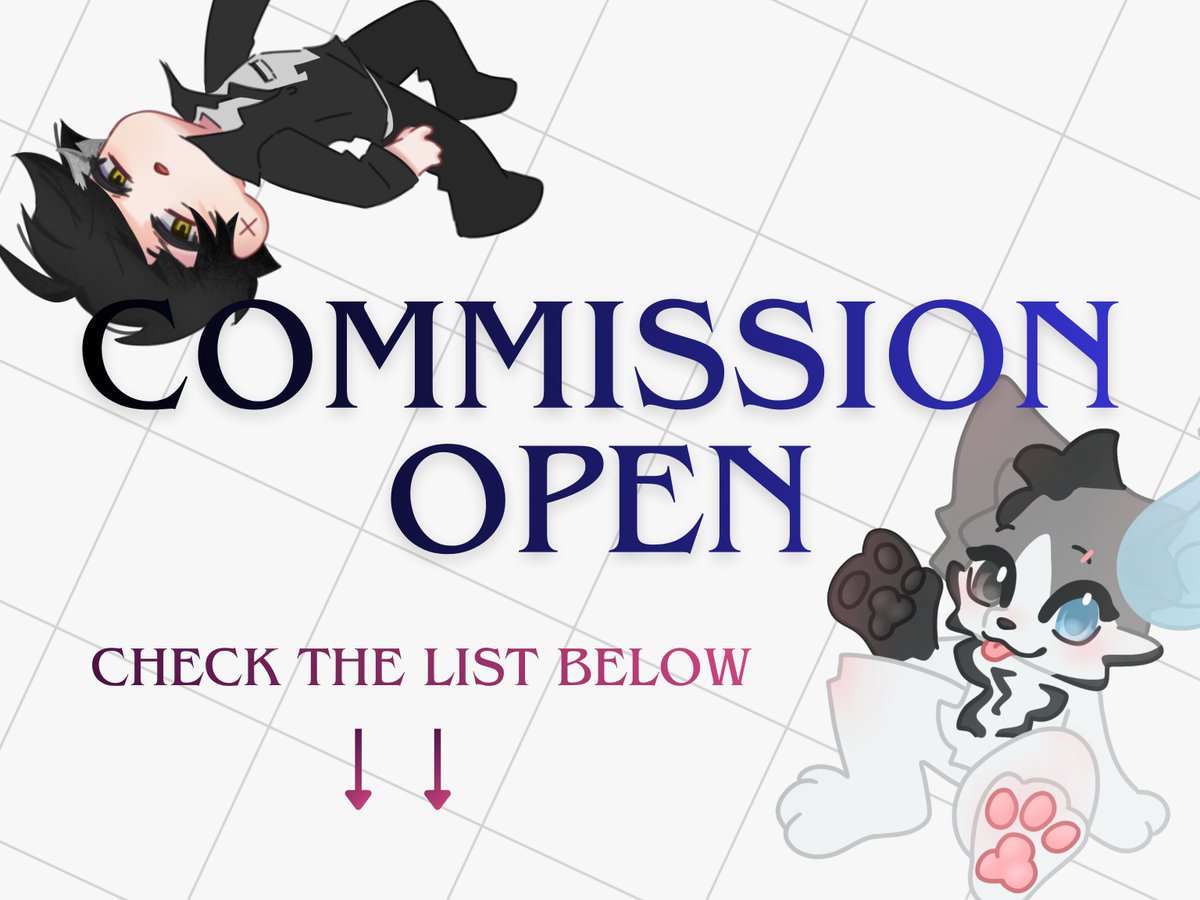 A3Rakhman's tweet photo. List of Open Commissions.

You can check the comment section for available commissions.
Or DM me if you're interested in anything else.

Vgen: https://t.co/T7HmbF343w
Carrd: https://t.co/0PESewYorP

[♡ + ↻ are very appreciated!]
#vgen #vgencomm #commission https://t.co/bseH3aPM3H