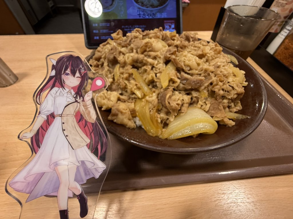 ch1ckensan's tweet photo. でっかい牛丼🐄
裏メニューですよw

#開拓者 https://t.co/ge4lo5cPfI