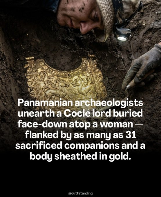 GilmaN034's tweet photo. Para los que hablan por hablar hay pruebas de que en Panamá la minería existió desde hace más de mil años en el periodo Pre-colombino. Hablemos con data #Panama #Arqueólogos #oro #Minería @LoroVerdeDePTY  https://t.co/m29k7ZHiwa https://t.co/TbejvO4Nuq