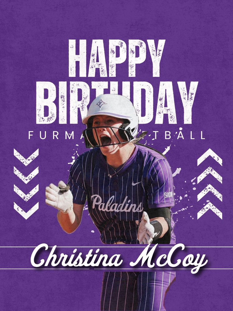FurmanSB's tweet photo. Happy birthday to Senior, @chris_mccoy22 

Hope you have a great day! 🎉 https://t.co/SahcG99Lmw