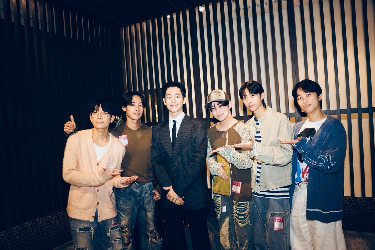 Junghaeinjapan's tweet photo. ＼2026 JUNG HAEIN FANMEETING IN JAPAN ~HAEINISM~ of the HAEINESS, by the HAEINESS, for the HAEINESS／
全公演終了!!📢

今日のファンミーティングを盛り上げてくださった古家さんとバンドの皆さん✨
それから応援に来てくれた #HiFiUnicorn!! ありがとうございました❣️

#JungHaeIn #チョン・ヘイン