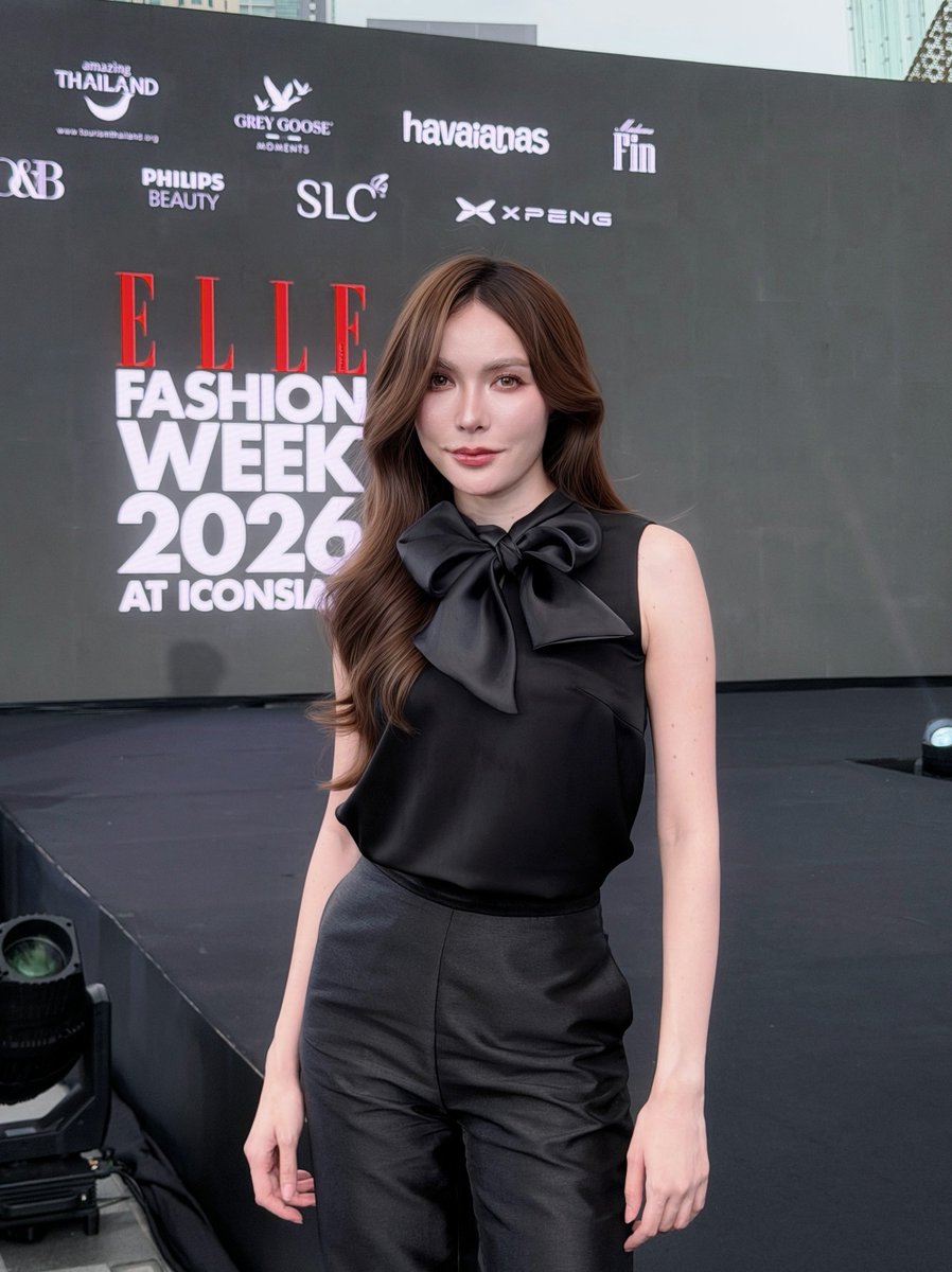 Campai_'s tweet photo. ไม่มูฟออน 🙂‍↔️ 🖤✨️ 

CHARLOTTE X EFW2026 
#EFW26PressConXCharlotte
#ELLEFashionWeek2026 
#EFW26ATICONSIAM
#CharlotteAustin #ชาล็อตออสติน https://t.co/QVCwiOoXVp
