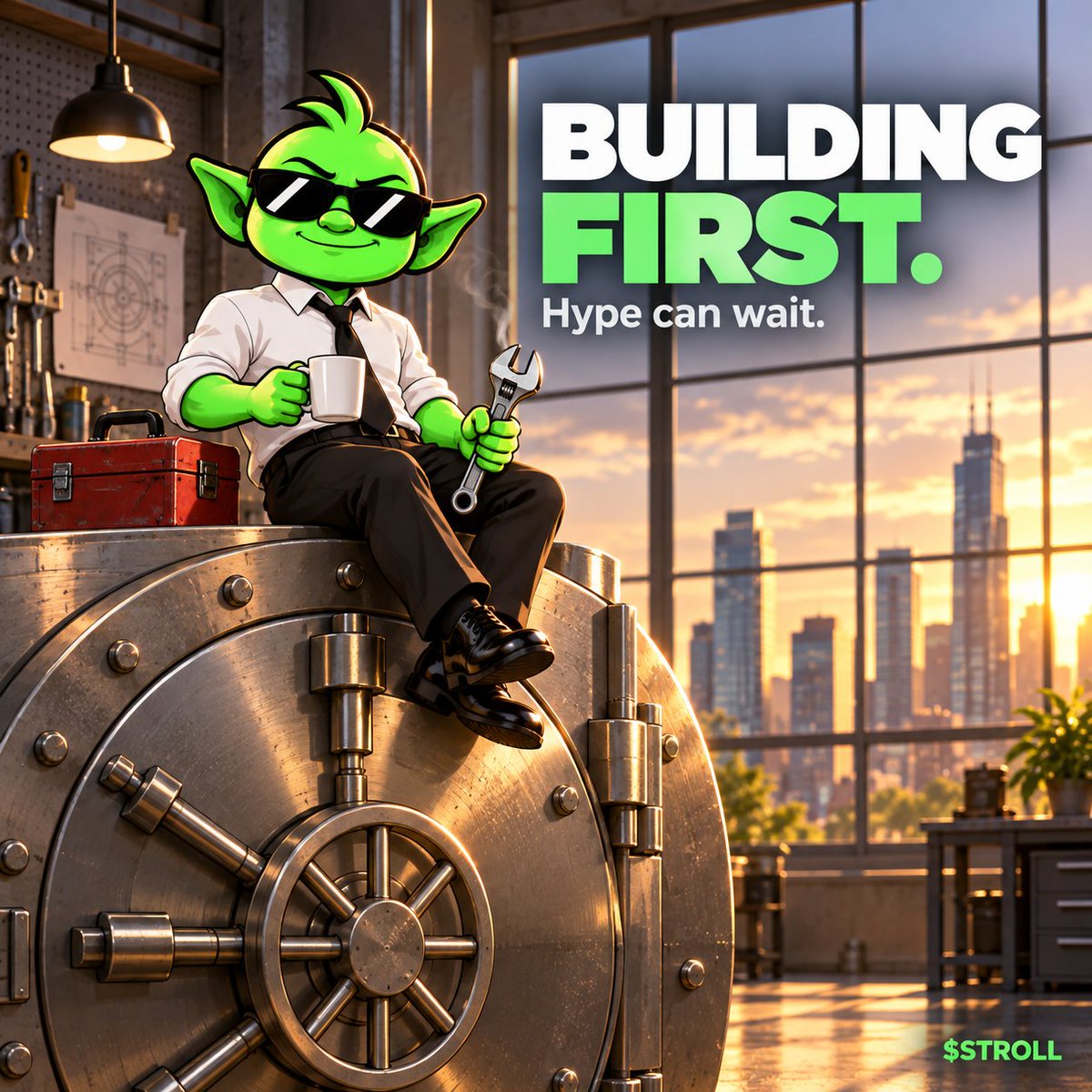 juststroll_'s tweet photo. Building first. Hype later. 🔧

We're working with StonkFun @LaunchOnSF to get our vaults included in holder rewards. We'd rather fund marketing with those $TROLL rewards than by selling tokens.

Until that's sorted, we keep it quiet. No rush. Just stroll.

$STROLL https://t.co/9RozNMTIYQ