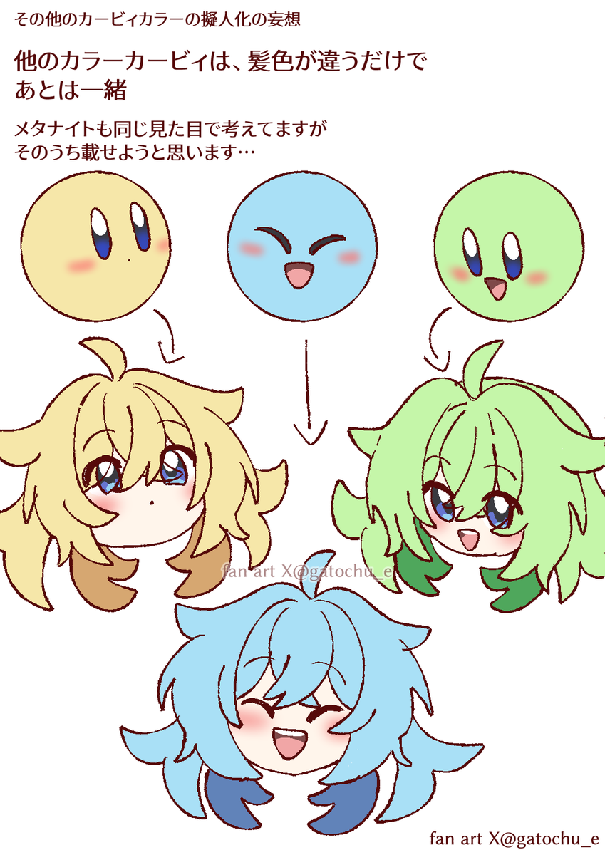 gatochu_e's tweet photo. 後天性擬カビ　らくがきメモ https://t.co/tW3QUwC9ea