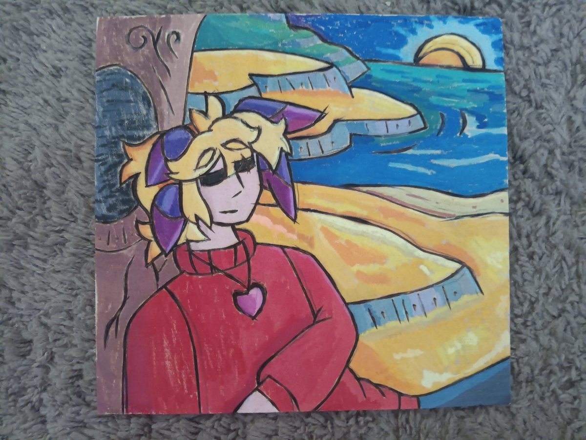 Maryann23359758's tweet photo. Here's another #grian art that has more shading. #hermitcraft #grianfanart https://t.co/c48qgF89fA