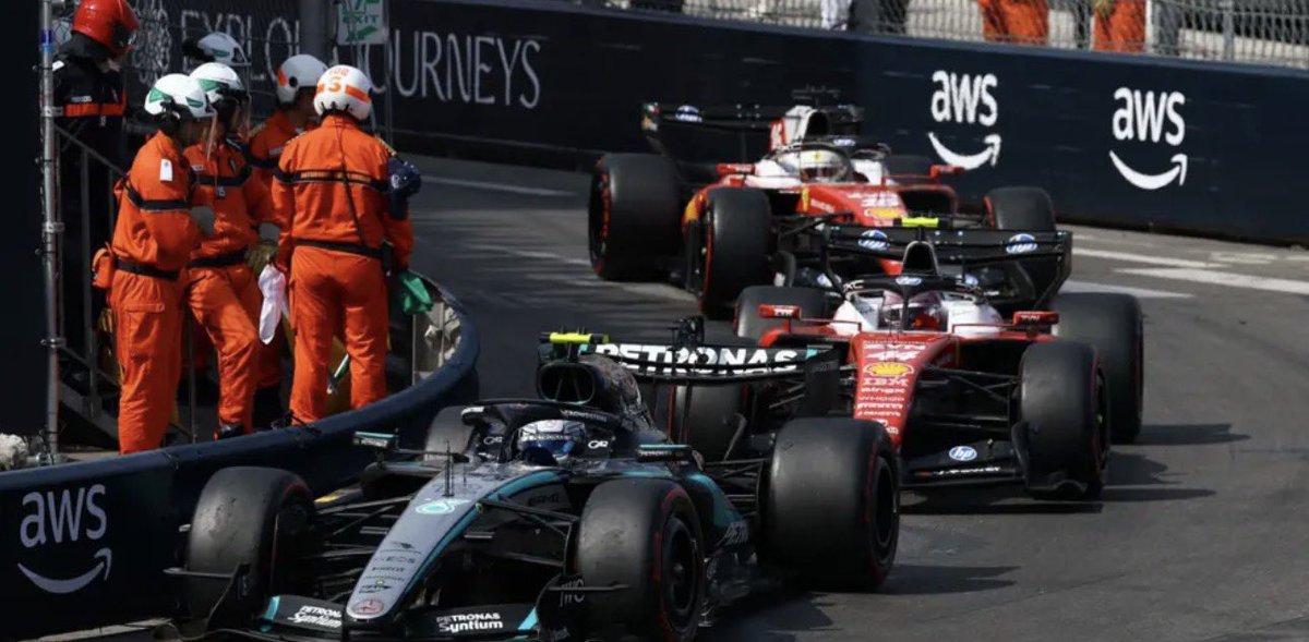 SportInsighte's tweet photo. F1 has confirmed Monaco will host a sprint race in 2027. Yes, Monaco. The track where overtaking is basically impossible. Fans are already asking why we need two boring races instead of one.

But F1's logic is different: Monaco qualifying is the best of the season, and two quali sessions means more drama, more mistakes, more jeopardy. They're not selling the race, they're selling the chaos.

Does a Monaco sprint actually make sense, or is F1 ruining its most iconic weekend? 🔥