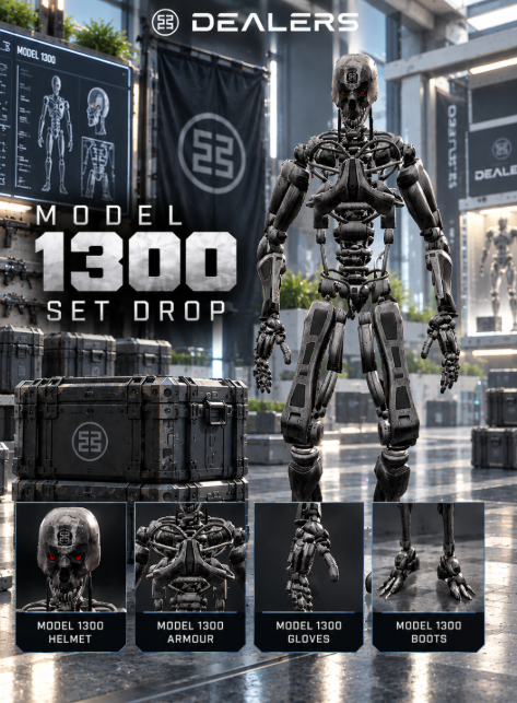 DrakhamGaming's tweet photo. MODEL 1300 // RELEASE 01

One set exists for this drop.

We’re putting it in the hands of one player.

Make yourself known. https://t.co/p21PbthCB4